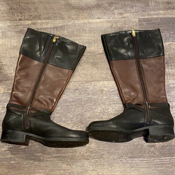 Audrey Brooke Black & Brown boot - Picture 2 of 5